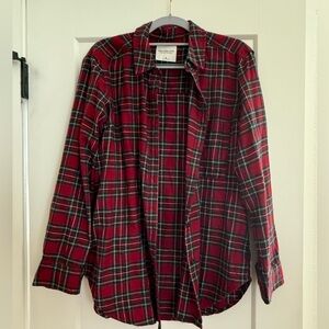 Abercrombie So Soft Plaid Flannel